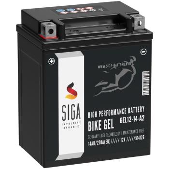 Batterie moto SIGA GEL 14 Ah 12 V